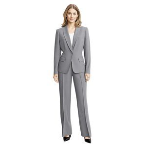 Anne Klein Gray Pantsuit